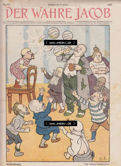 Cover - Titelblatt mit Untertitel Seifenblasen Sammlung