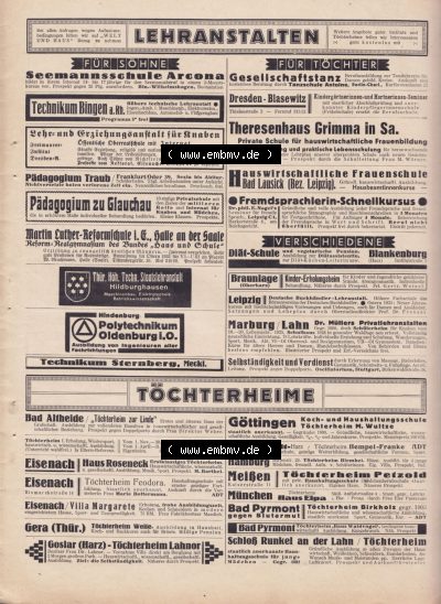 Welt und Haus 1932 Sammlung