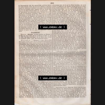Deutscher Bund und „Heilige Allianz“, Allgemeine Zeitung 1845, Nr. 257. vom Sonntag den 14. September 1845, Seite 2052, Artikel über... Sammlung