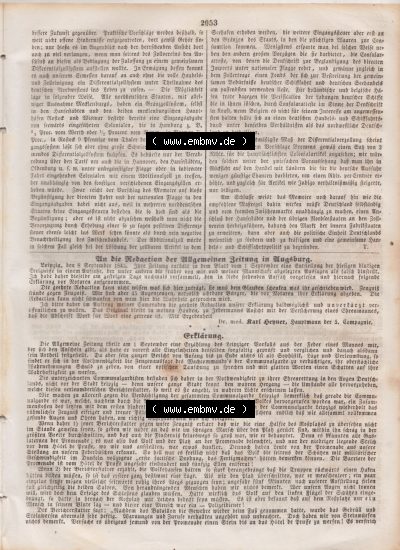 Deutscher Bund und „Heilige Allianz“, Allgemeine Zeitung 1845, vom Sonntag den 14. September 1845, Beilage zur Allgemeinen... Sammlung
