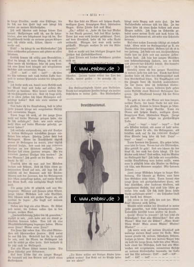 Der wahre Jacob 1908, Satire-Zeitschrift Blatt 563, Seite 5715, Karikatur - Deutschnational, Zeitschrift vom 18. Februar 1908 Sammlung