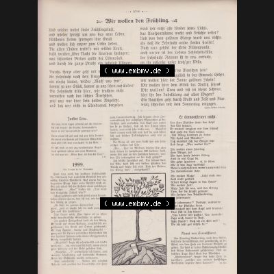 Der wahre Jacob 1908, Satire-Zeitschrift Blatt 568, Seite 5790, Wir wollen den Frühling und Junker Lenz 1999 und Er demonstriert nicht, vom 28. April 1908 Sammlung