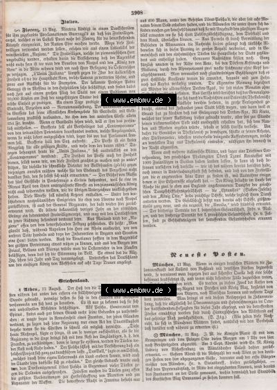 Allgemeine Zeitung 1860 Sammlung