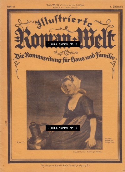 Weimarer Republik „Illustrierte Roman-Welt“ 1931, Heft 51, 4. Jahrgang Kaatje, Nach einen Gemälde von Hermann Knopf, Zum... Sammlung