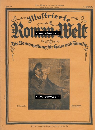 Weimarer Republik „Illustrierte Roman-Welt“ 1931, Heft 56, 4. Jahrgang, Die Romanzeitung für Haus und Familie, Zum Herunterladen... Sammlung
