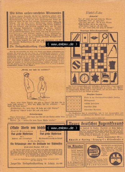 Weimarer Republik „Illustrierte Roman-Welt“ 1931, Heft 48, 4. Jahrgang, Das neue Schwesterchen, Die Romanzeitung für Haus... Sammlung