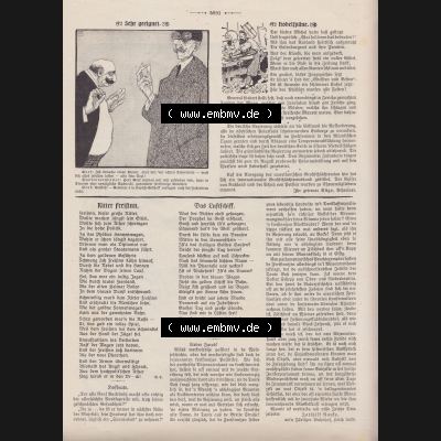 Der wahre Jacob Satire 1908, Heft 575, Satire Seite 5896, Sehr geeignet, Hobelspäne. Zum Thema Deutsches Kaiserreich Satire. Hier befindet sich eine von 16 Seiten... Sammlung