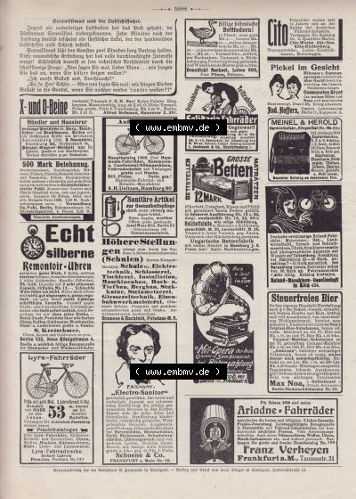 Heft 574, Satire Seite 5888, Serenissimus und die Luftschifffahrt, Deutsches Kaiserreich nach 20 Jahren Regierung, Der Wahre Jacob Sammlung