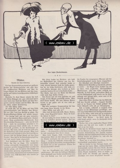 Heft 572, Seite 5857, Der letzte Freiersmann, Der Wahre Jacob 1908 Nr. 572 Sammlung