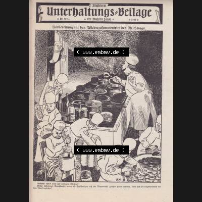 Der wahre Jacob Satire 1908, Heft 569, Seite 5805, Unterhaltungs-Beilage. Hier befindet sich eine von 16 Seiten der Satire-Zeitschrift Der Wahre Jacob im online Katalog und online... Sammlung