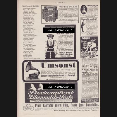 Der wahre Jacob Satire 1908, Heft 572, Seite 5860, Zivilisten und Zivilliste. Hier befindet sich eine von 16 Seiten der Satire-Zeitschrift Der Wahre Jacob 1908 Nr. 572 im... Sammlung