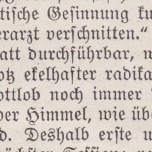 Ausschnitt zur Qualitätsprüfung vom Digitalen Bild Qualität