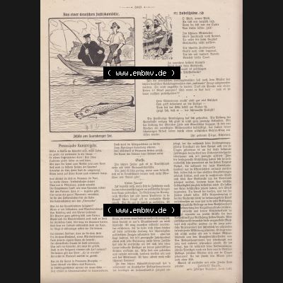 Der wahre Jacob Satire 1908, Heft 569, Seite 5803, Aus der deutschen Justizkomödie. Hier befindet sich eine von 16 Seiten der Satire-Zeitschrift Der Wahre Jacob im online... Sammlung