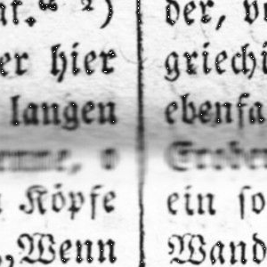 Ausschnitt zur Qualitätsprüfung vom Digitalen Bild Qualität