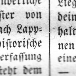 Ausschnitt zur Qualitätsprüfung vom Digitalen Bild Qualität