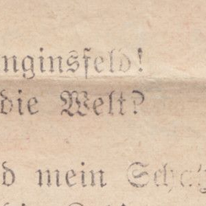 Ausschnitt zur Qualitätsprüfung vom Digitalen Bild Qualität