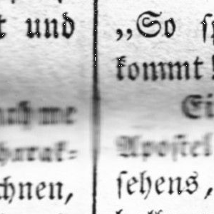Ausschnitt zur Qualitätsprüfung vom Digitalen Bild Qualität