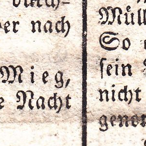 Ausschnitt zur Qualitätsprüfung vom Digitalen Bild Qualität