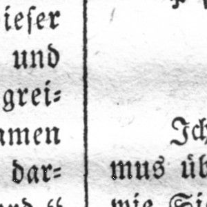 Ausschnitt zur Qualitätsprüfung vom Digitalen Bild Qualität