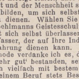 Ausschnitt zur Qualitätsprüfung vom Digitalen Bild Qualität