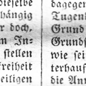 Ausschnitt zur Qualitätsprüfung vom Digitalen Bild Qualität