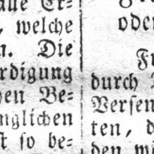 Ausschnitt zur Qualitätsprüfung vom Digitalen Bild Qualität