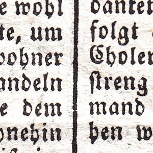 Ausschnitt zur Qualitätsprüfung vom Digitalen Bild Qualität