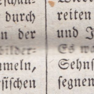 Ausschnitt zur Qualitätsprüfung vom Digitalen Bild Qualität