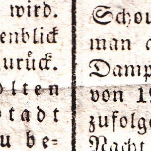 Ausschnitt zur Qualitätsprüfung vom Digitalen Bild Qualität