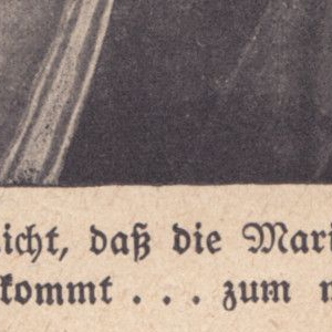 Ausschnitt zur Qualitätsprüfung vom Digitalen Bild Qualität