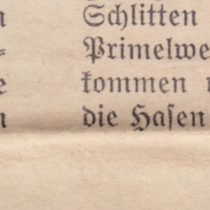 Ausschnitt zur Qualitätsprüfung vom Digitalen Bild Qualität