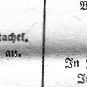 Ausschnitt zur Qualitätsprüfung vom Digitalen Bild Qualität