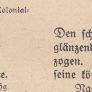 Ausschnitt zur Qualitätsprüfung vom Digitalen Bild Qualität