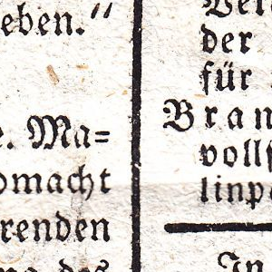 Ausschnitt zur Qualitätsprüfung vom Digitalen Bild Qualität