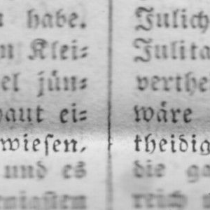Ausschnitt zur Qualitätsprüfung vom Digitalen Bild Qualität