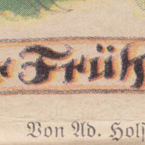 Ausschnitt zur Qualitätsprüfung vom Digitalen Bild Qualität