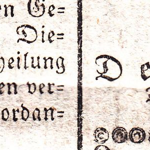Ausschnitt zur Qualitätsprüfung vom Digitalen Bild Qualität