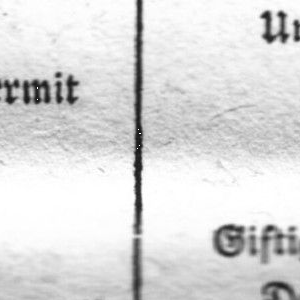 Ausschnitt zur Qualitätsprüfung vom Digitalen Bild Qualität
