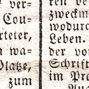 Ausschnitt zur Qualitätsprüfung vom Digitalen Bild Qualität