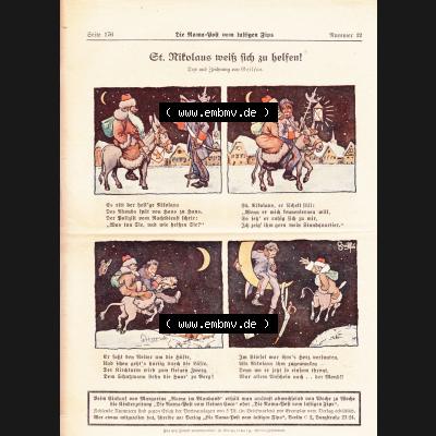 Die Rama-Post vom lustigen Fips, 1929, 1930, 5. Jahrgang, Nr. 22, Pützlipütz, Willi Damm - Kistritz, Seite 176. Die Digitalen JPG-Bilder... Sammlung