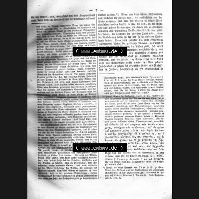 Morgenblatt 1832, 5 Januar, Nr. 2, Seite 7, Kunst, Nachricht über ein neugriechisches Malerbuch. Das Digitale Bild / Foto der relativ wertvollen „Morgenblatt... Sammlung