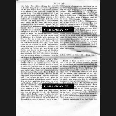 Morgenblatt 1832, Dienstag, 31. Januar, Nr. 26, Seite 102, Über das Alter der basaltischer Eruptionen - Fortsetzung. Das Digitale Bild / Foto... Sammlung