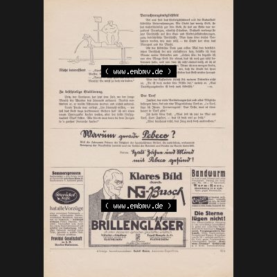 Meggendorfer-Blätter 1923, Nr. 1690, vom 17. Mai 1923, Seite 83b, Warum gerade Pebeco?, Zu kostspielige Etablierung. Die Digitalen JPG-Bilder... Sammlung