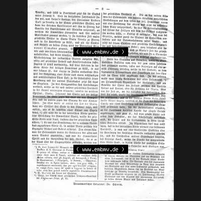 Morgenblatt 1832, 5 Januar, Nr. 2, Seite 8, Kunst, Nachricht über ein neugriechisches Malerbuch. Das Digitale Bild / Foto der relativ wertvollen „Morgenblatt... Sammlung