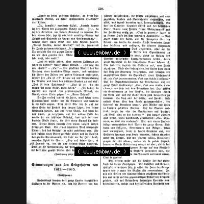 Morgenblatt für gebildete Leser 1845, Dienstag, 3. Juni, Nr. 132, Seite 526, Die Perlen der See Fortsetzung und Erinnerungen aus den Kriegsjahren 1812-1815.... Sammlung