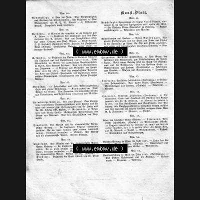 Morgenblatt für gebildete Leser 1845, Seite 4. Juni, Inhalt der Morgenblatt für Juni 1845. Das Digitale Bild / Foto einer Einzelseite der relativ wertvollen „Morgenblatt... Sammlung