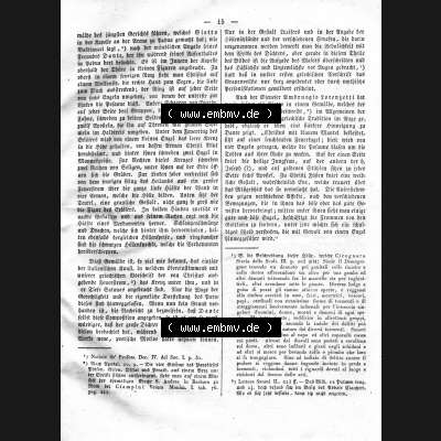 Morgenblatt 1832, Donnerstag 12 Januar, Nr. 4, Seite 15, Nachricht über ein neugriechisches Malerbuch, Fortsetzung. Das Digitale Bild / Foto der relativ... Sammlung