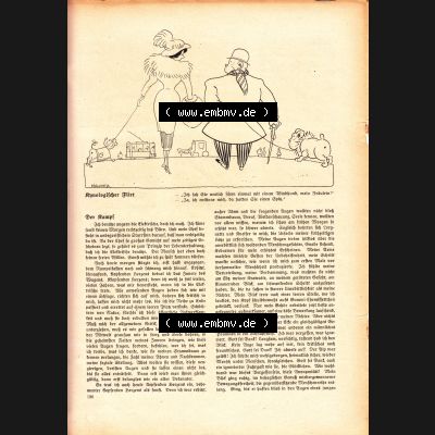 Meggendorfer-Blätter 1920, Nr. 1552, Seite 196, Ikonologischer Flirt. Die Digitalen JPG-Bilder der digitalisierten Zeitschrift „Meggendorfer-Blätter“... Sammlung