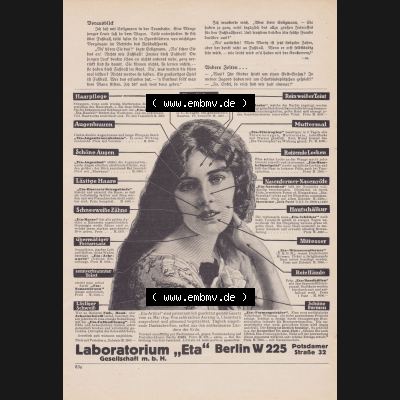 Meggendorfer-Blätter 1923, Nr. 1690, vom 17. Mai 1923, Seite 83a, Pflege einer Frau der 30er Jahre. Die Digitalen JPG-Bilder der digitalisierten Humorvolle... Sammlung