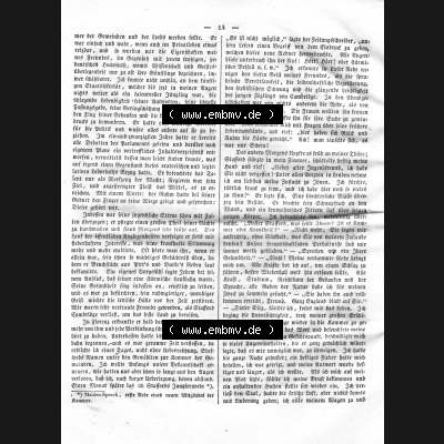 Morgenblatt 1832, 5 Januar, Nr. 4, Seite 14, Artikel „Der Politiker“. Das Digitale Bild / Foto der relativ wertvollen „Morgenblatt... Sammlung